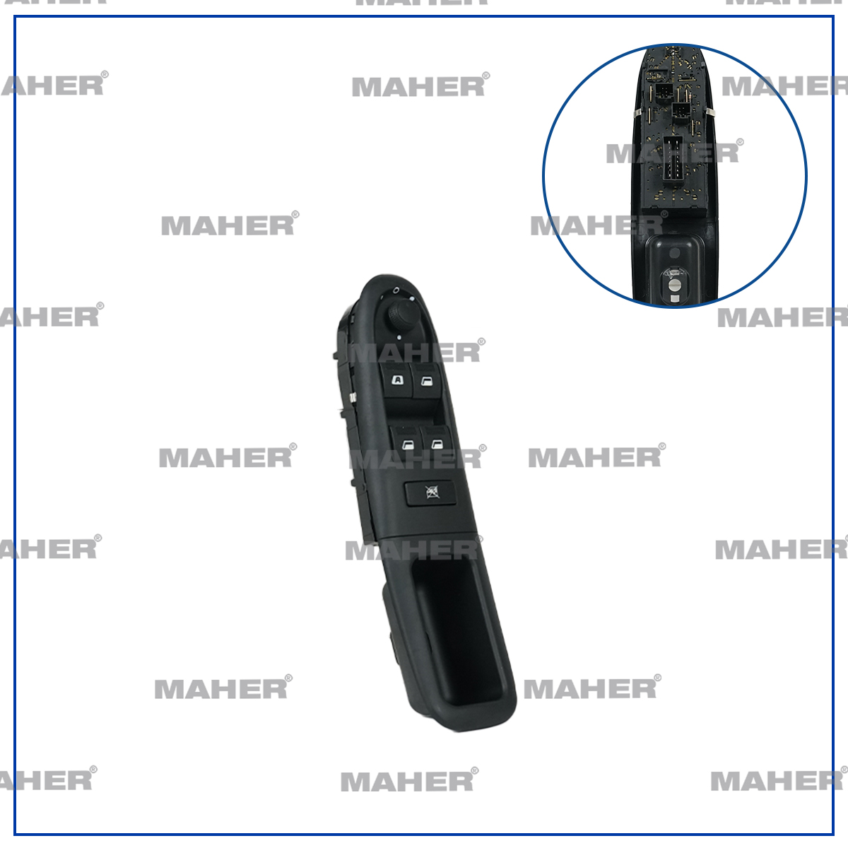 Peugeot 406 Sol Düğme Cam Açma Ayna Ayar Düğmeli Çerçeveli Y.m Sol OEM 6554CF Peugeot 406 Sol Düğme Cam Açma Ayna Ayar Düğmeli Çerçeveli Y.m Sol OEM 6554CF